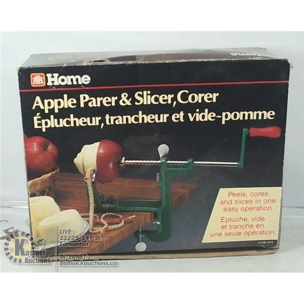 HOME HARDWARE APPLE AND PEAR CORRING SLICER.