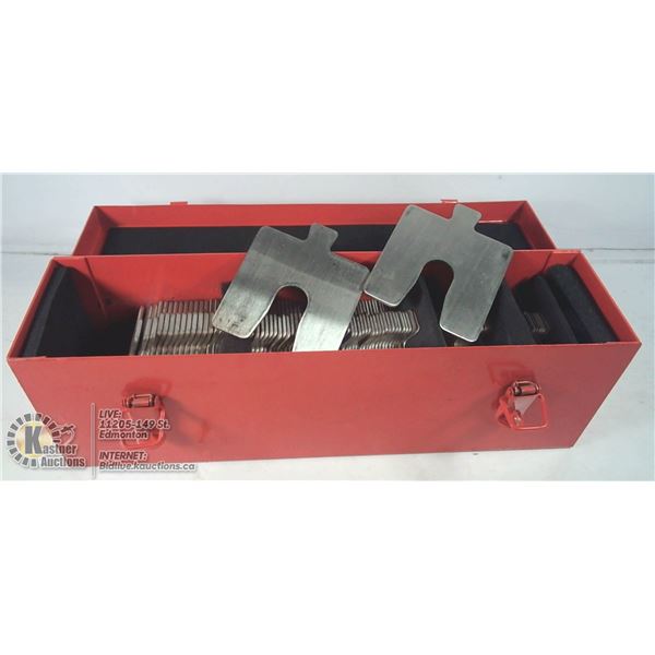 CASE OF COMMERCIAL GRADE SHIMS.