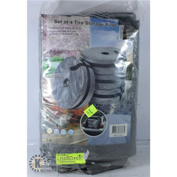 TIRE STORAGE BAGS SET OF 4
