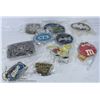 Image 1 : BIN OF NEW AND USED BELT BUCKLES ROCK AND MORE
