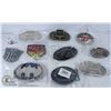 Image 1 : BIN OF NEW AND USED BELT BUCKLES ROCK AND MORE