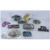 Image 1 : BIN OF NEW AND USED BELT BUCKLES ROCK AND MORE