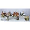 Image 1 : LOT OF 7 MINIATURE COLLECTIBLE HOUSES BY DAVID