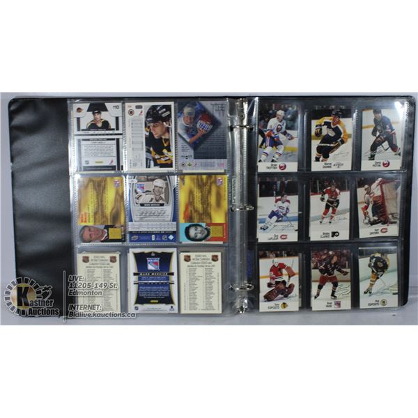 BINDER OF STAR HOCKEY PLAYERS ONLY