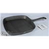 Image 1 : NEW 9" X 9" SQUARE CAST IRON GRIDDLE