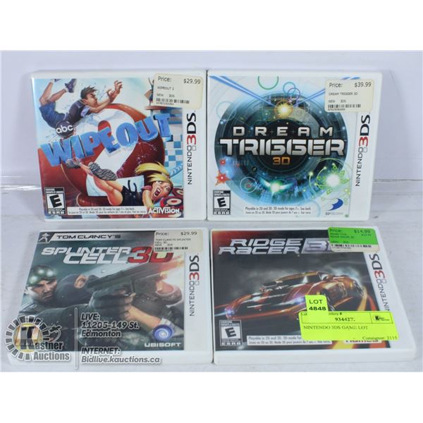 NINTENDO 3DS GAME LOT