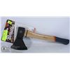 Image 1 : HATCHET WITH A  WOOD HANDLE