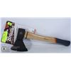 Image 1 : HATCHET WITH A  WOOD HANDLE