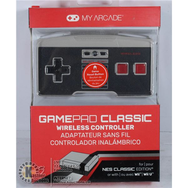 NEW MY ARCADE GAMEPAD CLASSIC WIRELESS CONTROLLER