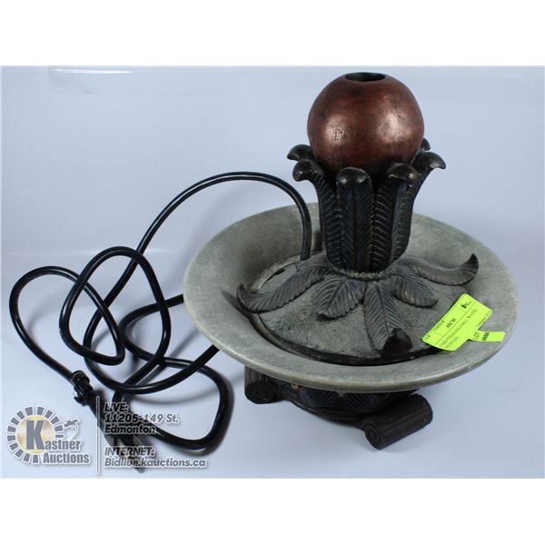 CORINTHIAN BALL WATER FOUNTAIN
