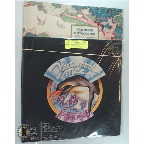 2 ESTATE RECORD COLLECTION VINYL LPS. FLEETWOOD