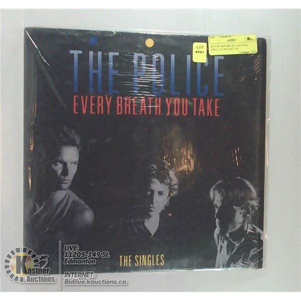 ESTATE RECORD COLLECTION VINYL LP. POLICE THE