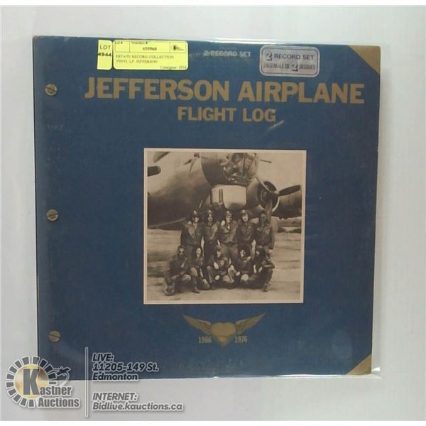 ESTATE RECORD COLLECTION VINYL LP. JEFFERSON