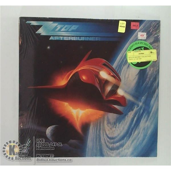 ESTATE RECORD COLLECTION VINYL LP. ZZ TOP
