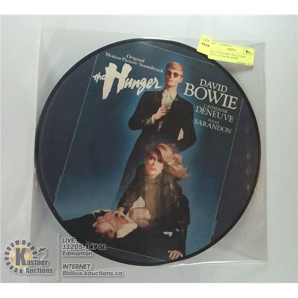 ESTATE RECORD COLLECTION VINYL LP. DAVID BOWIE