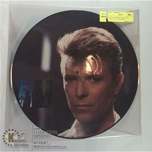 ESTATE RECORD COLLECTION VINYL LP. DAVID BOWIE