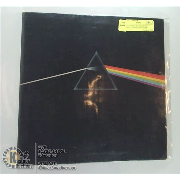 ESTATE RECORD COLLECTION VINYL LP. PINK FLOYD DARK
