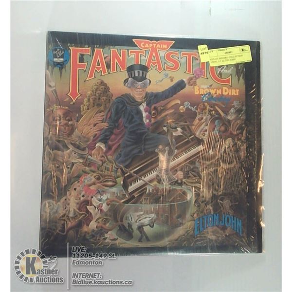 ESTATE RECORD COLLECTION VINYL LP. ELTON JOHN