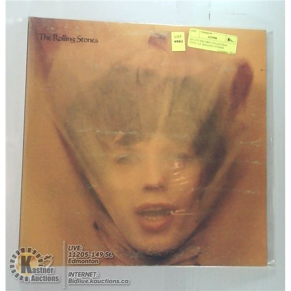 ESTATE RECORD COLLECTION VINYL LP. ROLLING STONES