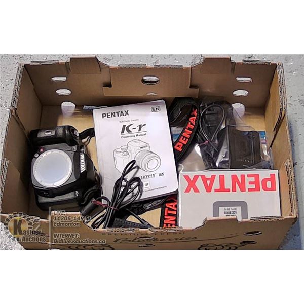 PENTAX K-R DIGITAL CAMERA BODY ONLY- NO LENSES