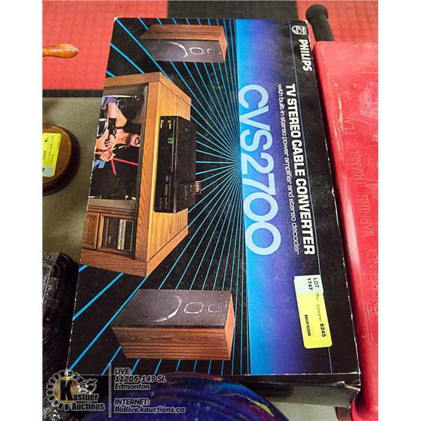 PHILLIPS CABLE CONVERTER