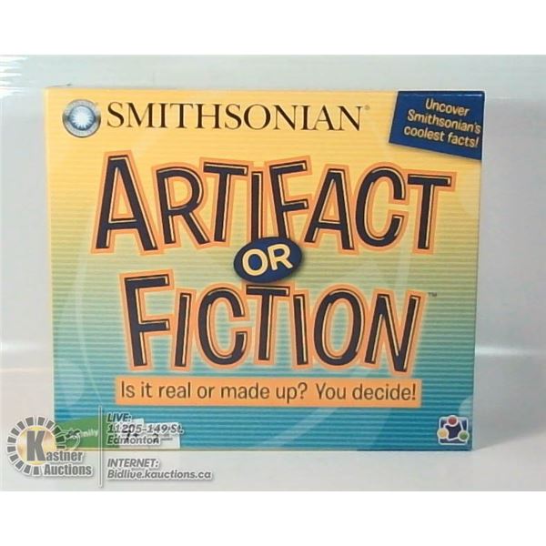 SMITHONIAN ARTIFACT OR FICTION TRIVIA GAME