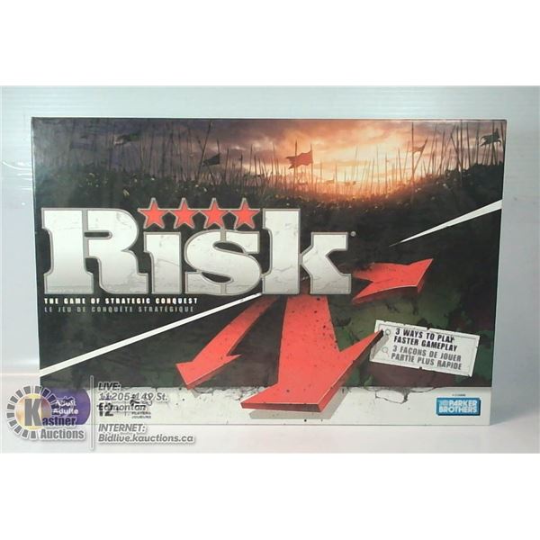 RISK - STATEGIC CONQUEST BOARD GAME