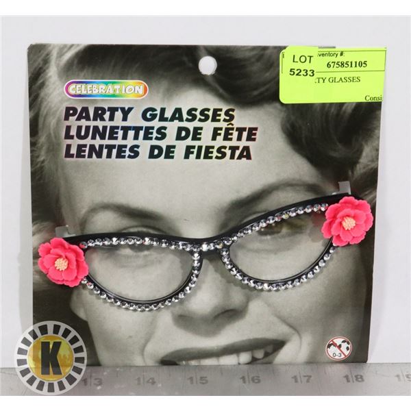 NEW PARTY GLASSES