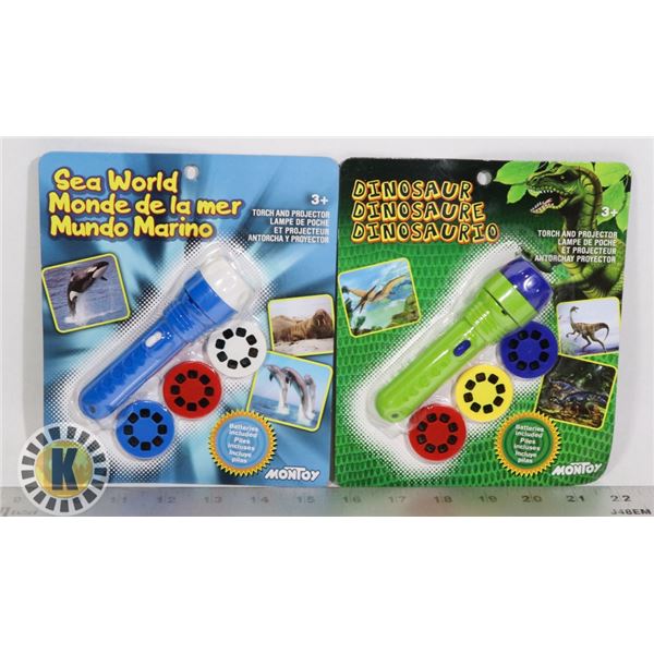 TWO NEW PROJECTOR FLASH LIGHTS WITH PROJECTION SLI