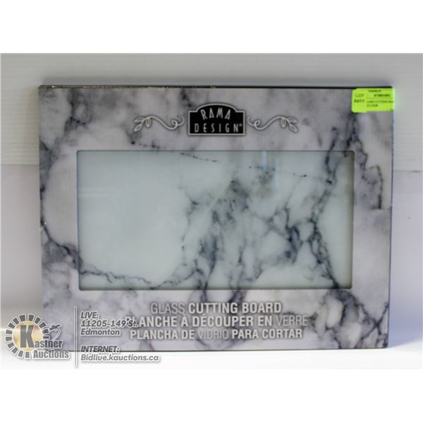 NEW GLASS CUTTING BOARD MARBLE LOOK