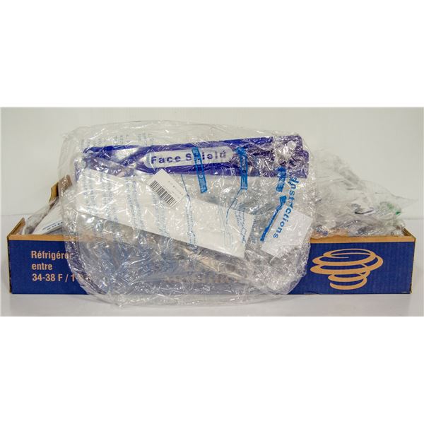 FLAT OF FACE SHIELDS