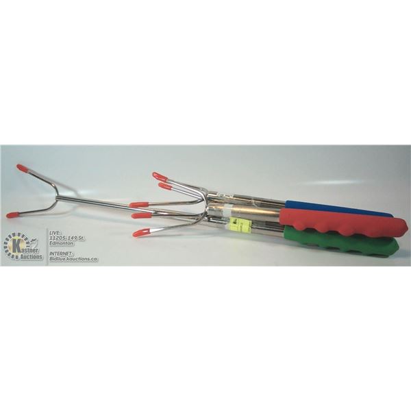 4PK HEAVY DUTY EXTENDABLE WIENER FORKS