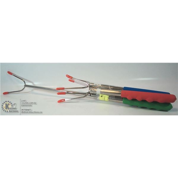 4PK HEAVY DUTY EXTENDABLE WIENER FORKS