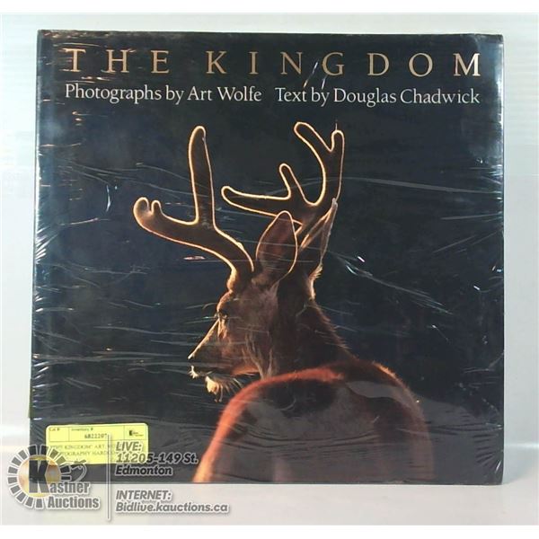 "THE KINGDOM" ART WOLFE PHOTOGRAPHY HARDCOVER BO