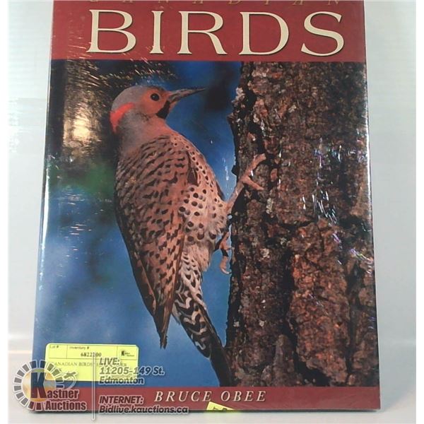 "CANADIAN BIRDS" HARDCOVER BOOK