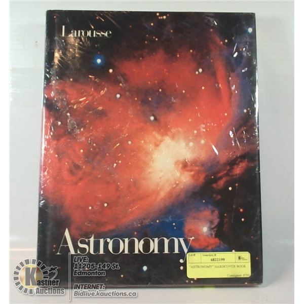 "ASTRONOMY" HARDCOVER BOOK