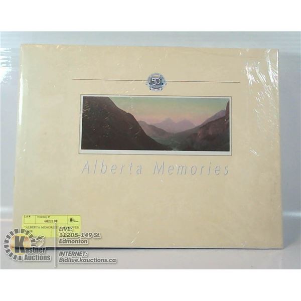 "ALBERTA MEMORIES" HARDCOVER BOOK