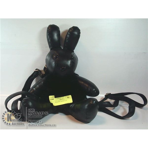 BLACK BUNNY BACK PACK