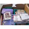 Image 1 : LARGE BOX OF BRAND NAME  STAMPS, BRASS STENCILS,