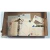 Image 1 : FLAT OF OLD POSTCARDS WITH POSTAGE. ESTATE