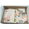 Image 1 : FLAT OF HUNDREDS OF OLD STAMPS ESTATE COLLECTION