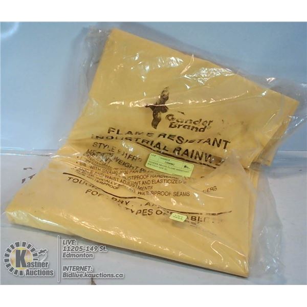 GANDER BRAND FLAME RESISTANT BIB PANT SIZE XL