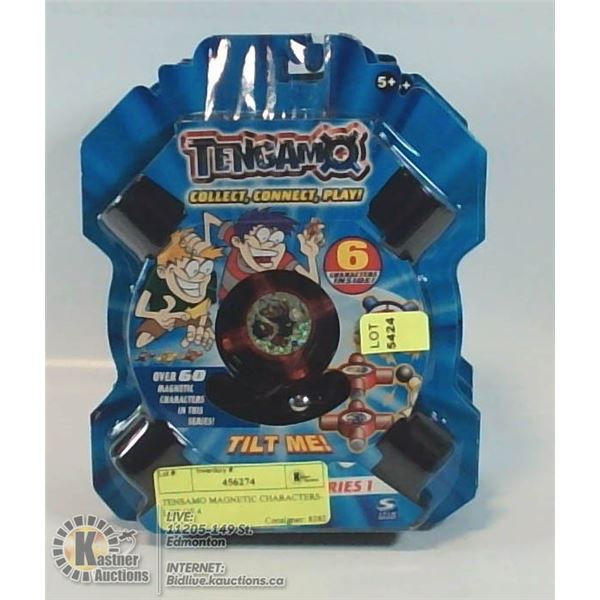 TENSAMO MAGNETIC CHARACTERS- LOT OF 4