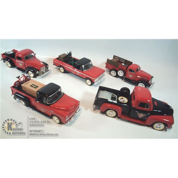 METAL DIECAST TRUCKS-CANADIAN TIRE LTD ED