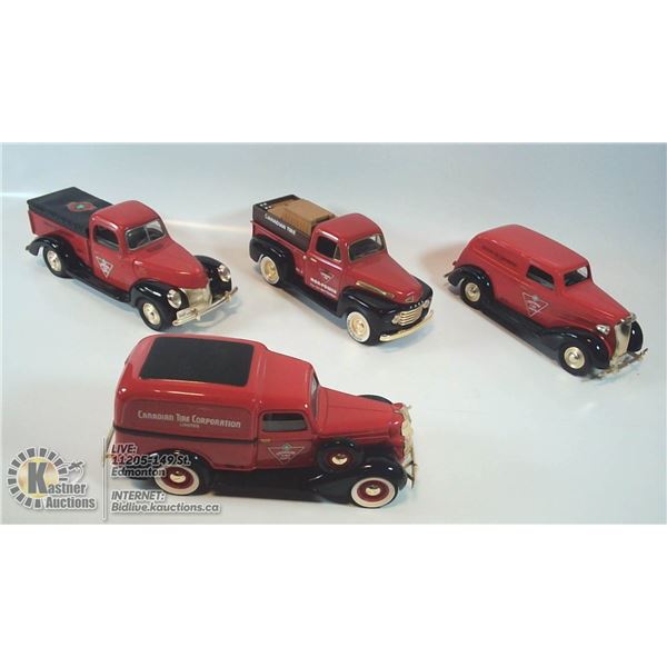 METAL DIECAST TRUCKS-CANADIAN TIRE LTD ED