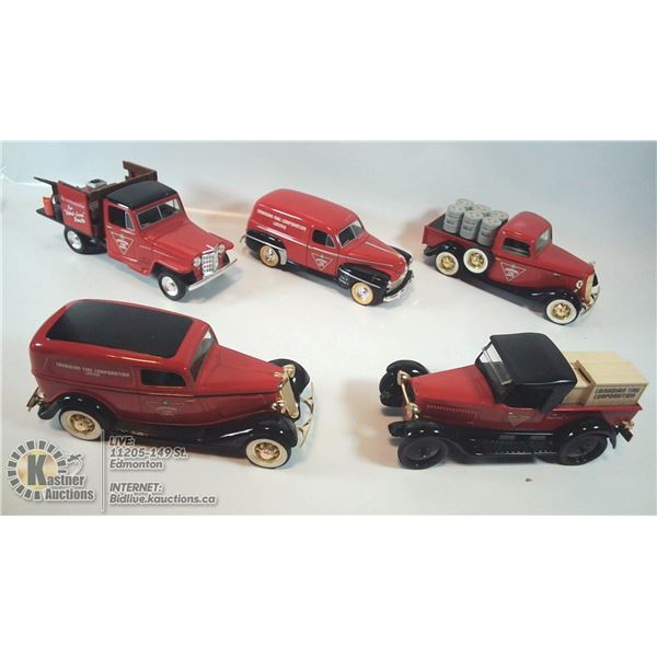METAL DIECAST TRUCKS-CANADIAN TIRE LTD ED