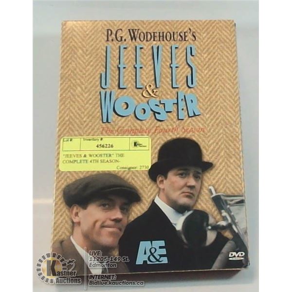 "JEEVES & WOOSTER" THE COMPLETE 4TH SEASON-
