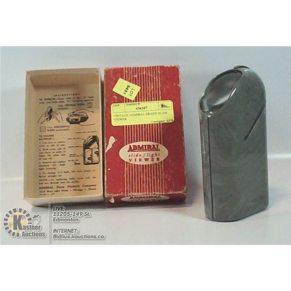 VINTAGE ADMIRAL BRAND SLIDE VIEWER