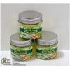 Image 1 : 3 CITRONELLA CANDLES EACH 65G
