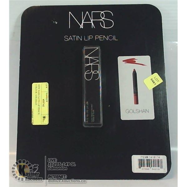 NEW NARS SATIN LIP PENCIL COLOUR: GOLSHAN